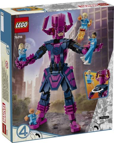 Cuatro Fantásticos vs. Figura para Construir de Galactus LEGO 76316