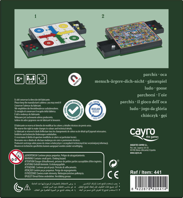 PARCHIS - OCA MAGNETICO