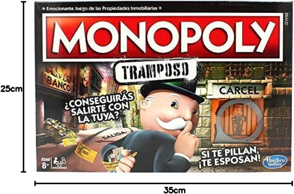 MONOPOLY TRAMPOSO HASBRO GAMING E1871
