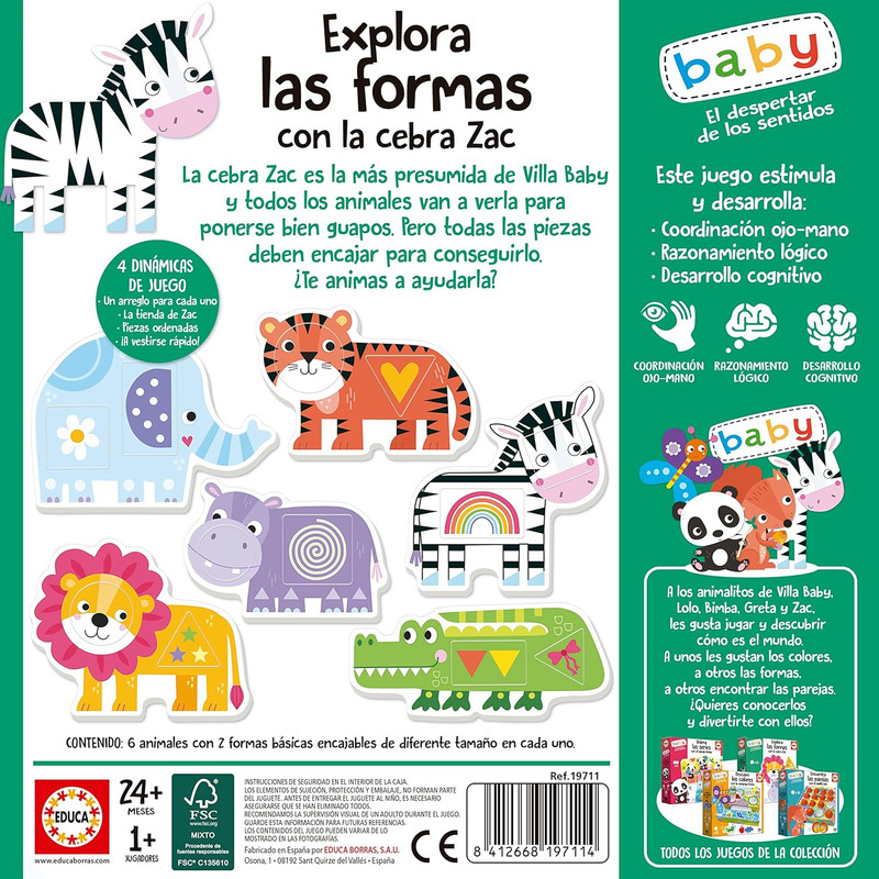 EXPLORA LAS FORMAS FSC(R)  EDUCA 19711