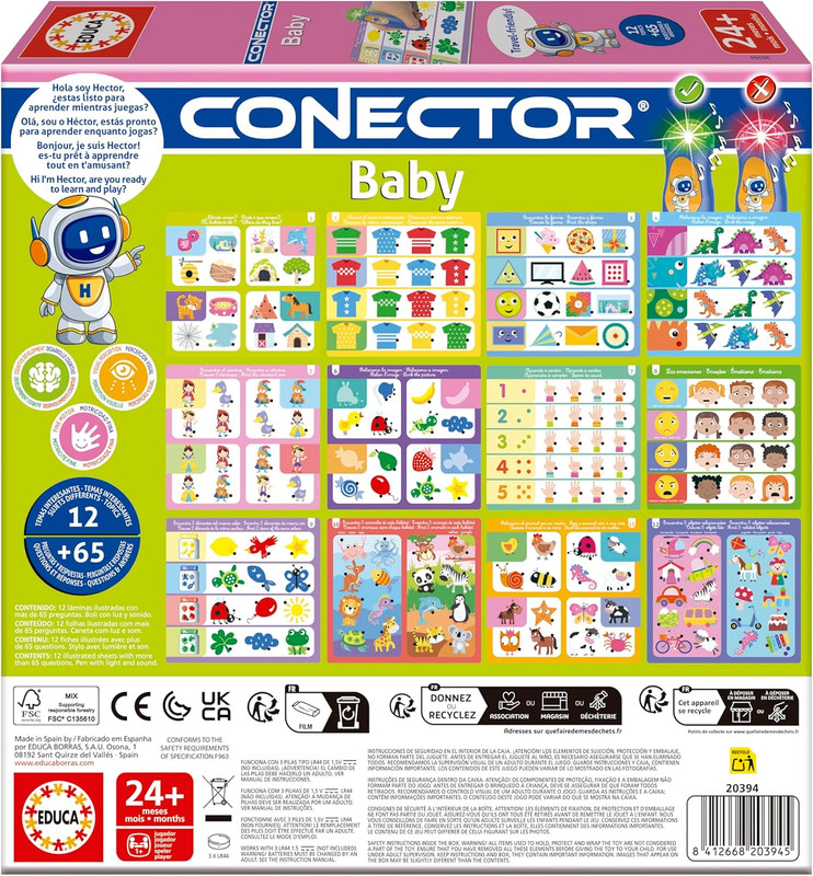 CONECTOR BABY MULTI FSC  EDUCA 20394