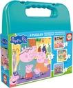 PUZZLE MALETA PROG.PEPPA VERDE FSC( EDUCA 20328