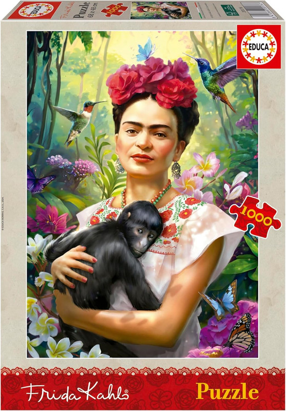 PUZZLE 1000 FRIDA KAHLO JARDÍN FSC( EDUCA 20176