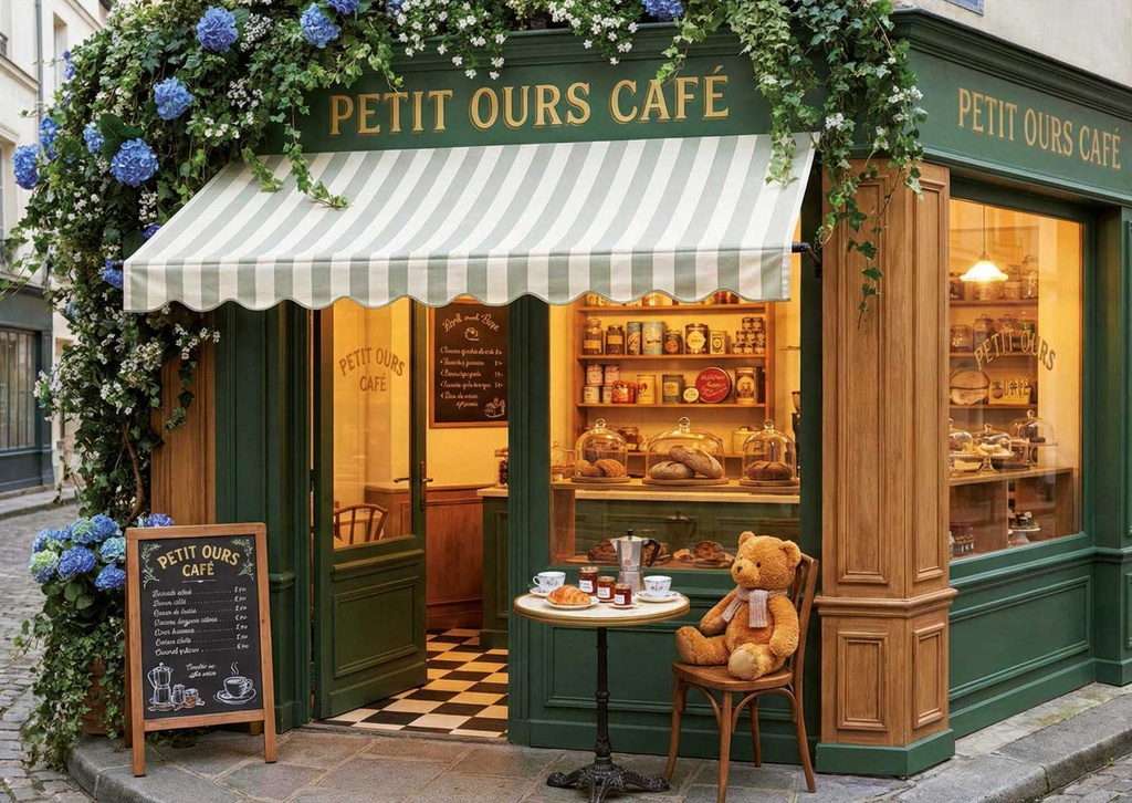 PUZZLE 1000 EL CAFÉ DEL OSITO FSC(R EDUCA 20561