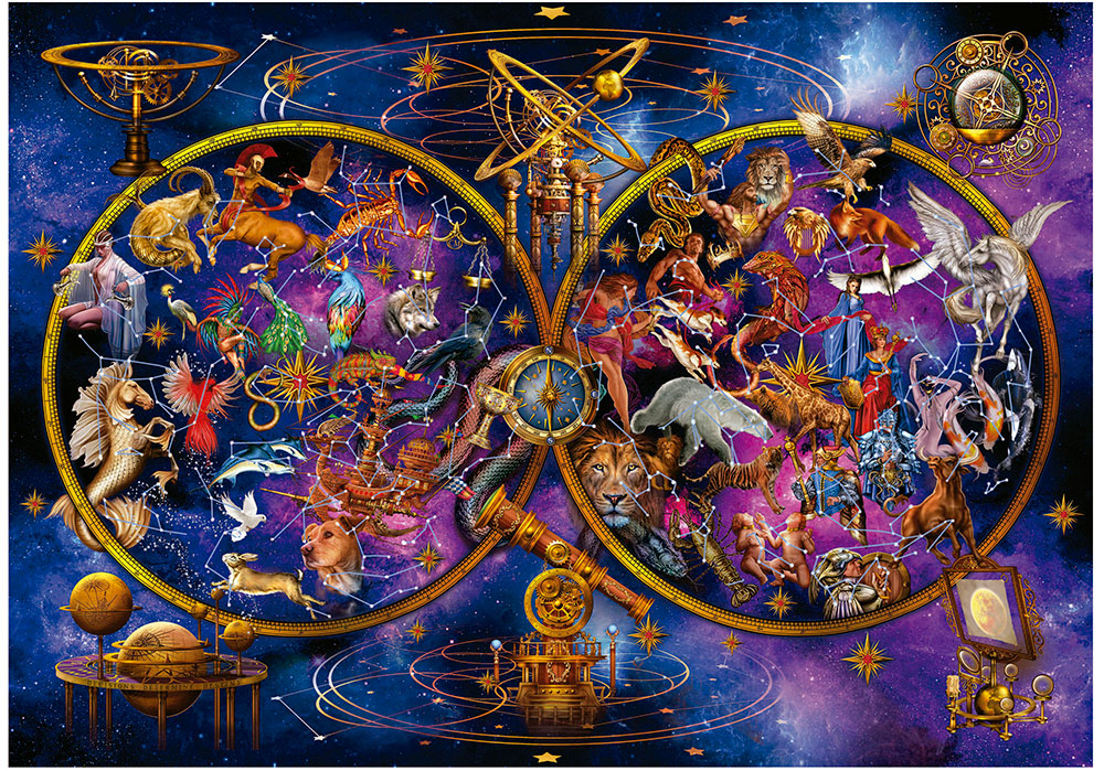 PUZZLE 1000 CONSTELACIONES "NEON" F EDUCA 19561