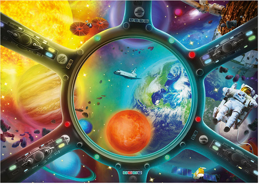 PUZZLE 500 PASEO ESPACIAL FSC EDUCA 20253