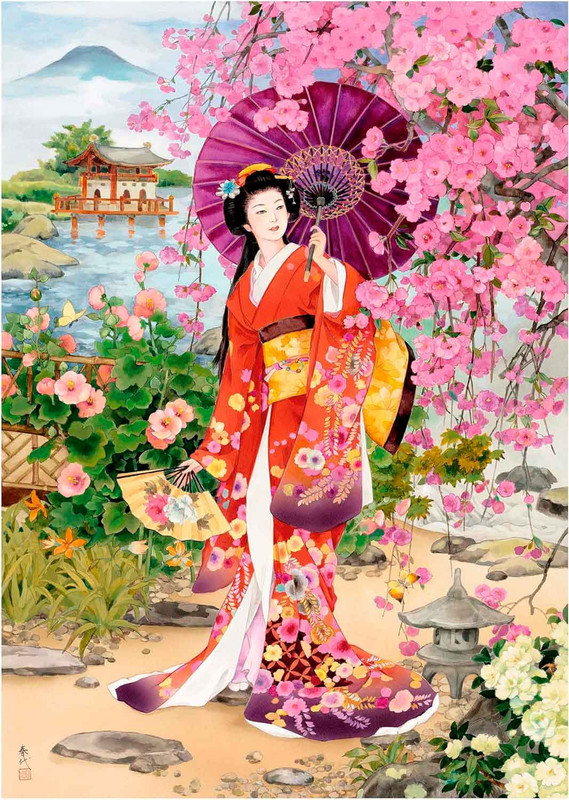 PUZZLE 1000 TEIEN, HARUYO MORITA FS EDUCA 19917