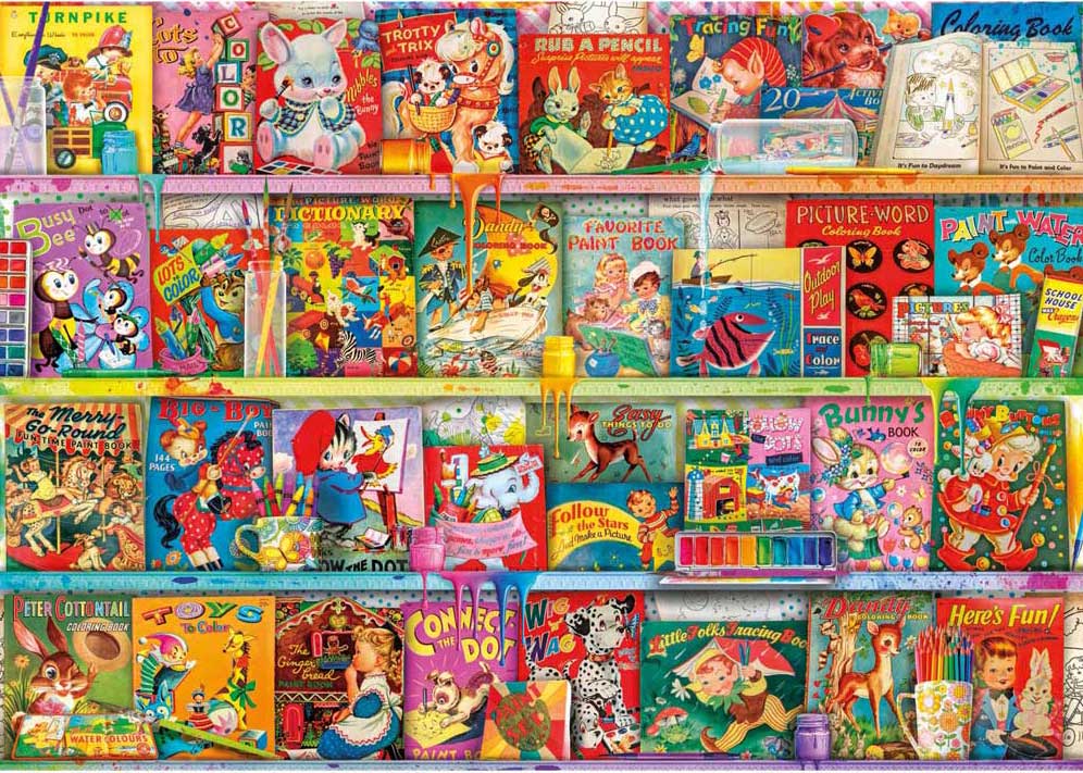 PUZZLE 1500 THE KITSCHY FUNBOOK NOO EDUCA 20568