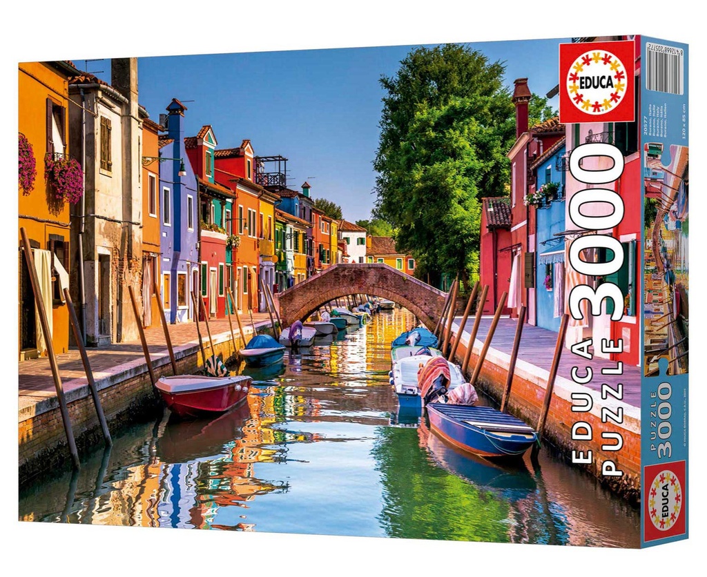 PUZZLE 3000 BURANO,ITALY FSC(R) EDUCA 20577