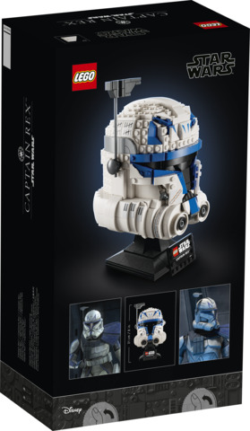 Casco del Capitán Rex LEGO 75349