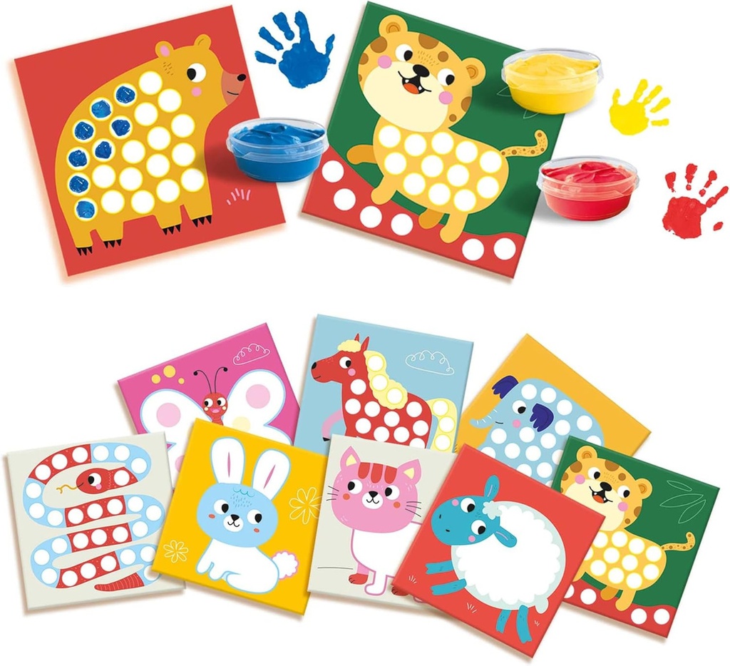 ARTE CON PINTURA DEDOS SES S14481