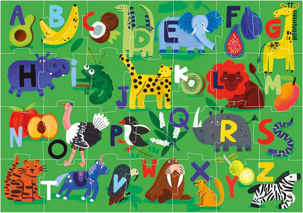 PUZZLE 28 ALPHABET PUZZLE NATUR P.M  EDUCA 20492
