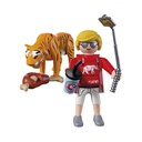 Zoo: Tigre y visitante PLAYMOBIL 72089