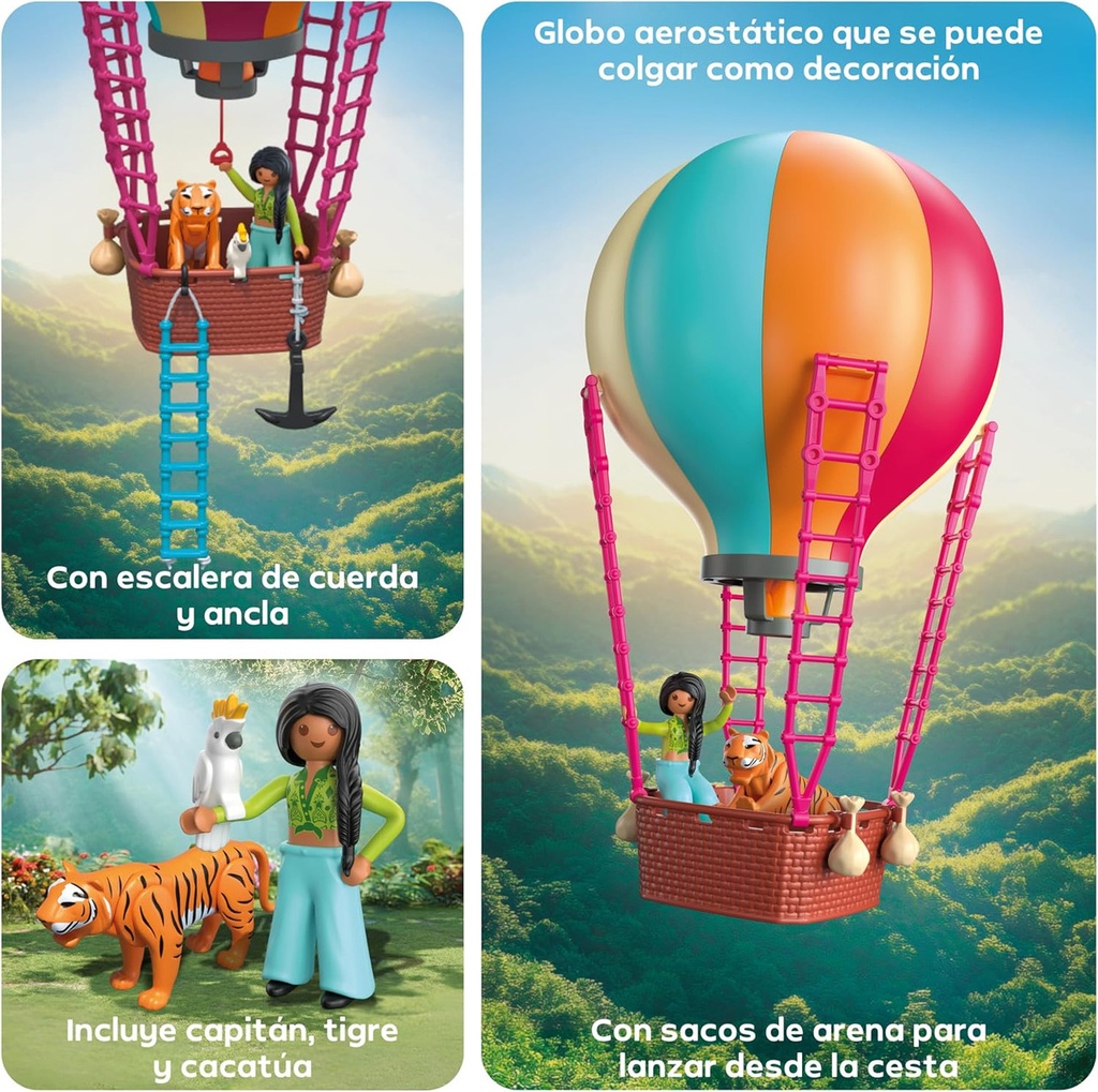 Viaje en globo PLAYMOBIL 71853
