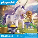 Coleccionable Unicornio Lucky Lavender con hada PLAYMOBIL 71843