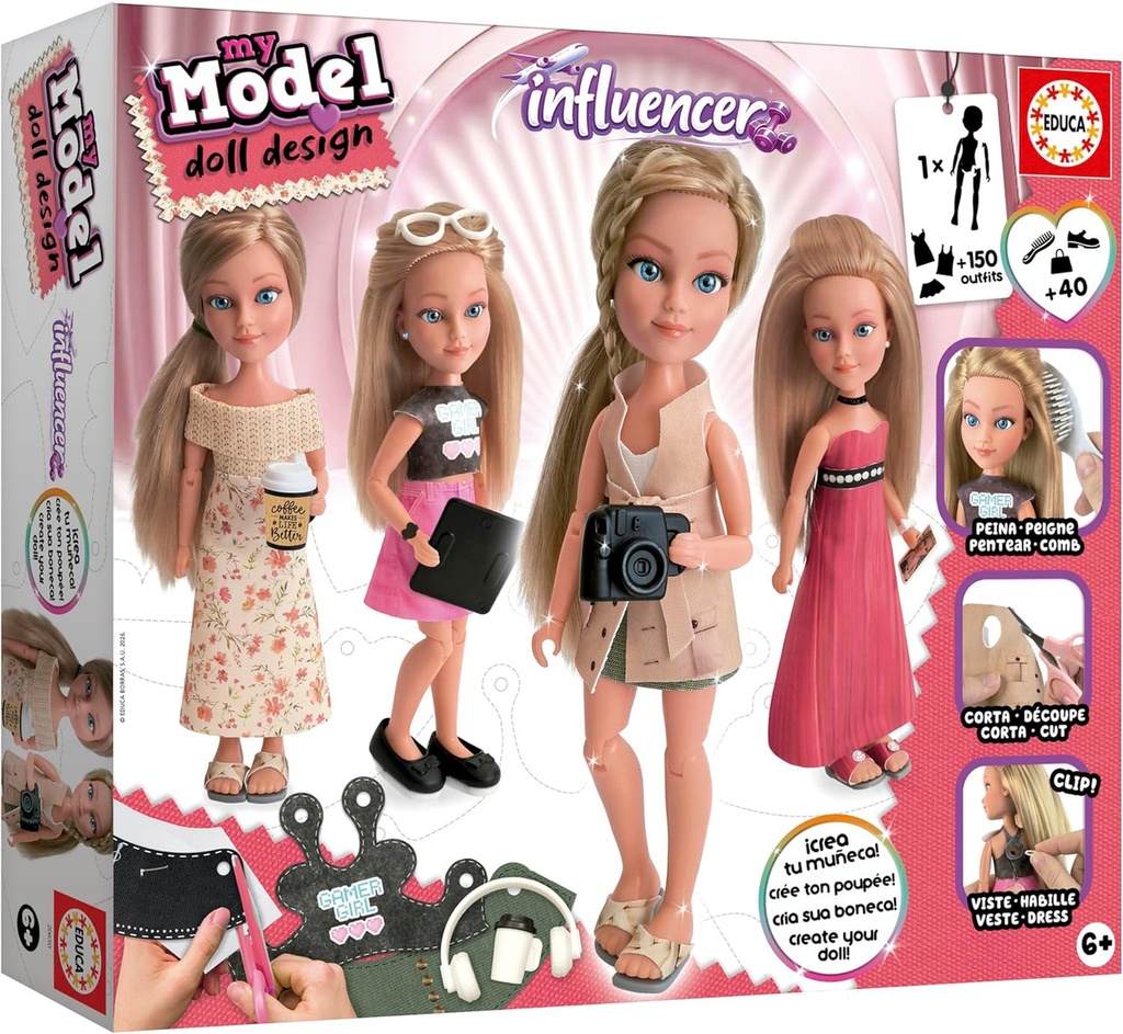 MY MODEL DOLL INFLUENCER FSC EDUCA 20650