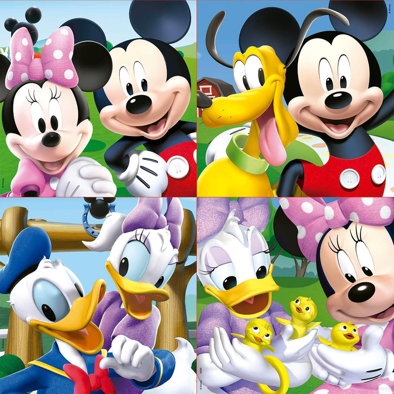 PUZZLE MALETA PROG MICKEY ROJO FSC( EDUCA 16505