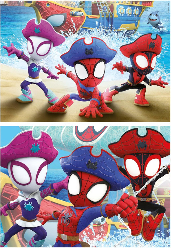 PUZZLE 2X20 SPIDEY&AMAZING FRIENDS EDUCA 20490