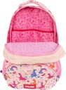 Mochila escolar 4 cremalleras (25 L) serie especial Flowicorn