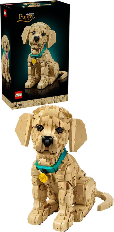 Cachorro de Golden Retriever LEGO  11384