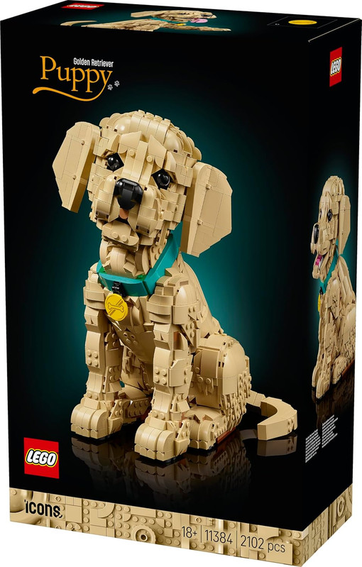 Cachorro de Golden Retriever LEGO  11384
