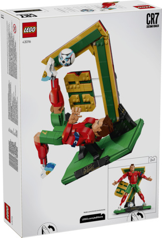 Cristiano Ronaldo: Leyenda del Fútbol LEGO 43016
