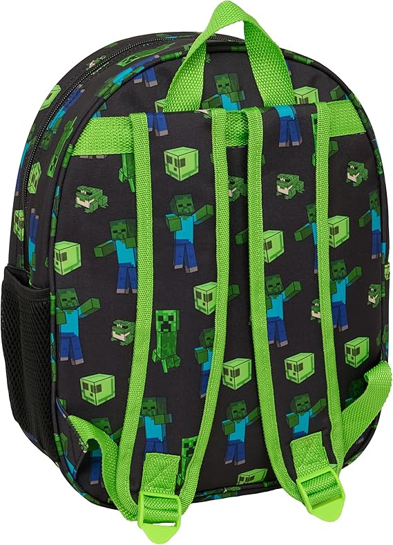 MOCHILA 3D MINECRAFT SAFTA 622618890