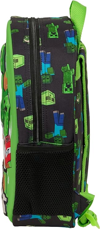 MOCHILA 3D MINECRAFT SAFTA 622618890