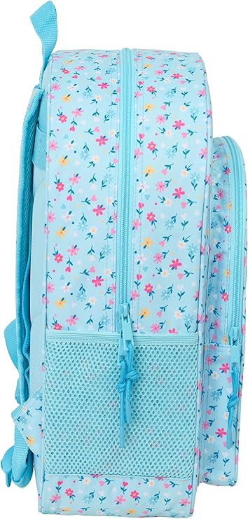 MOCHILA ADAPT.CARRO BLACKFIT8 "PETALOS" SAFTA 642627180