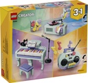 Piano Musical Decorativo con Gato LEGO 31392