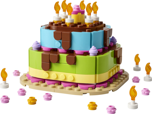 Pastel de Fiesta de Cumpleaños LEGO 40815