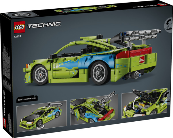 Coche Mitsubishi Eclipse de Fast and Furious LEGO 42229
