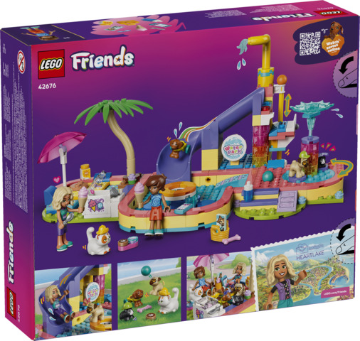 Día Divertido en el Parque Acuático LEGO 42676