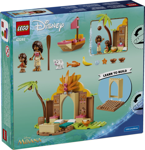 Casa de la Aldea y Barco LEGO 43282