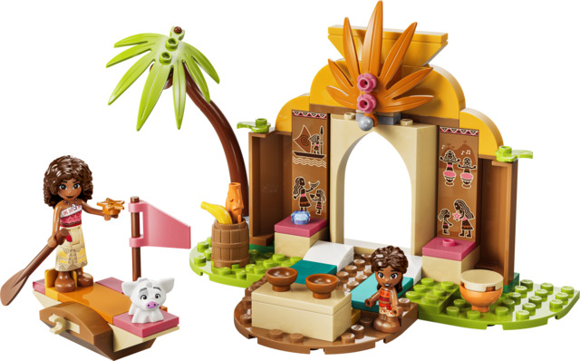 Casa de la Aldea y Barco LEGO 43282