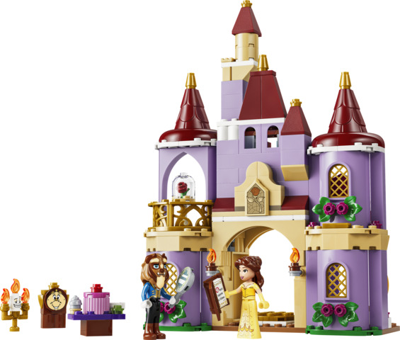Castillo Encantado de Bella y Bestia LEGO 43289