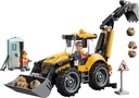 Cargadora Retroexcavadora Amarilla LEGO 60480