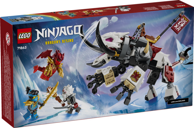 Zilvar y Bestia Dragón Grimtak LEGO 71863
