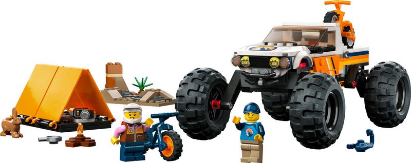 Todoterreno 4x4 Aventurero V29 LEGO 60387