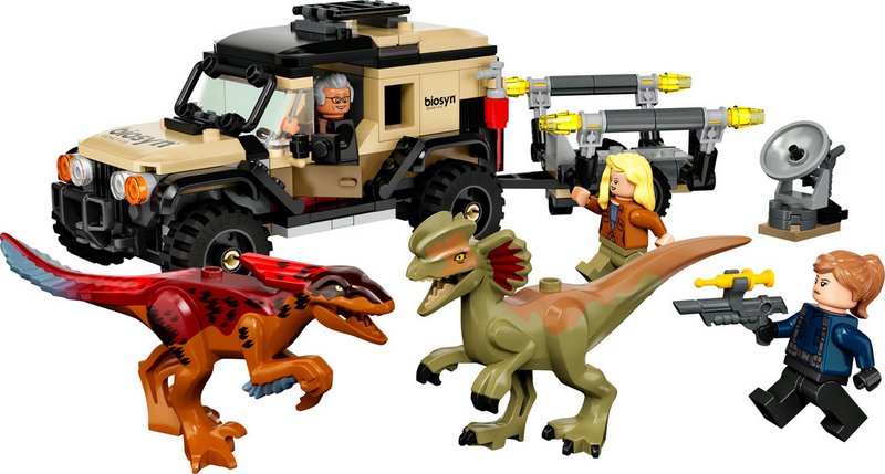 Transporte del Pyrorraptor y.. V29 LEGO 76951