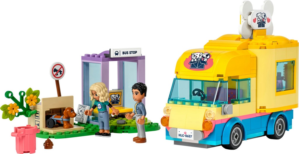 Furgoneta de Rescate Canino V29 LEGO 41741