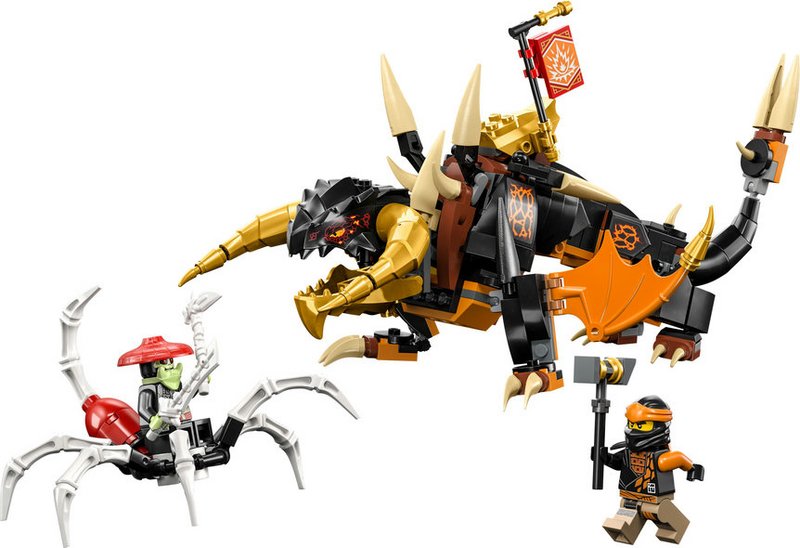 Dragón de Tierra EVO de Cole V29 LEGO 71782