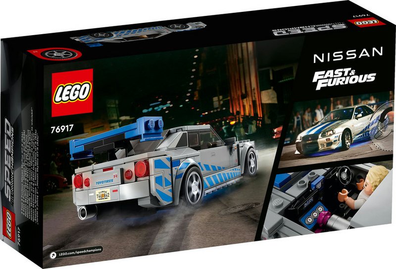 Nissan Skyline GT-R (R34) de.. V29 LEGO 76917