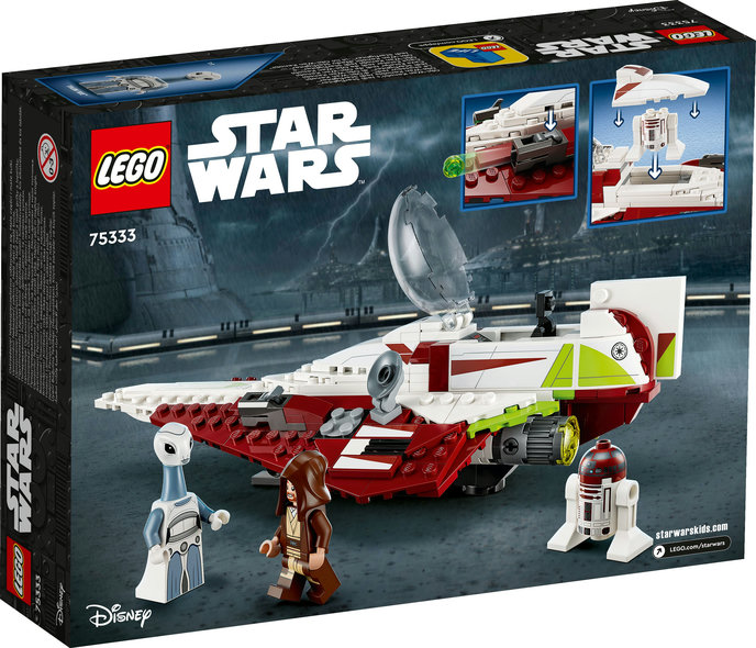 Caza Estelar Jedi de Obi-Wan.. V29 LEGO 75333