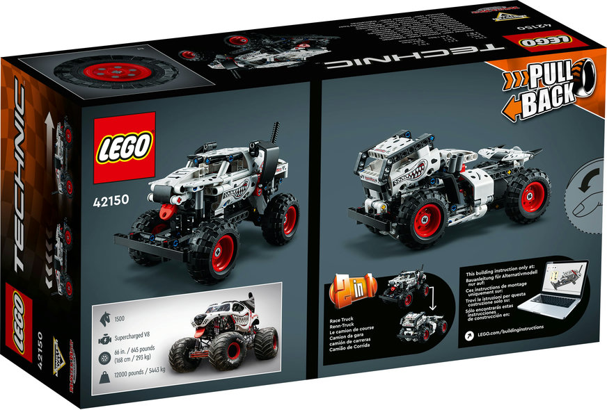 Monster Jam™ Monster Mutt™ D.. V29 LEGO 42150
