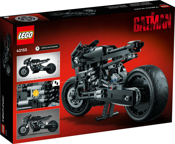 THE BATMAN: BATMOTO V29 LEGO 42155
