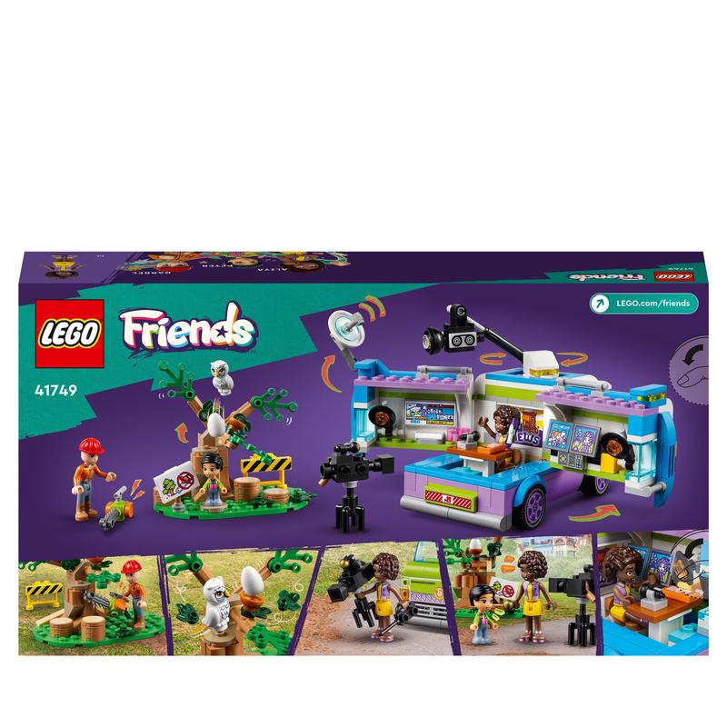 Unidad Móvil de Noticias LEGO 41749