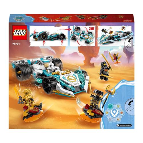 Zane Dragon Power: Deportivo de
Competición Spinjitzu LEGO 71791