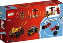 Batalla en Coche y Moto de Kai y Ras LEGO 71789