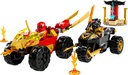 Batalla en Coche y Moto de Kai y Ras LEGO 71789